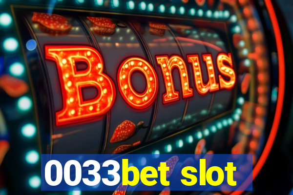 0033bet slot